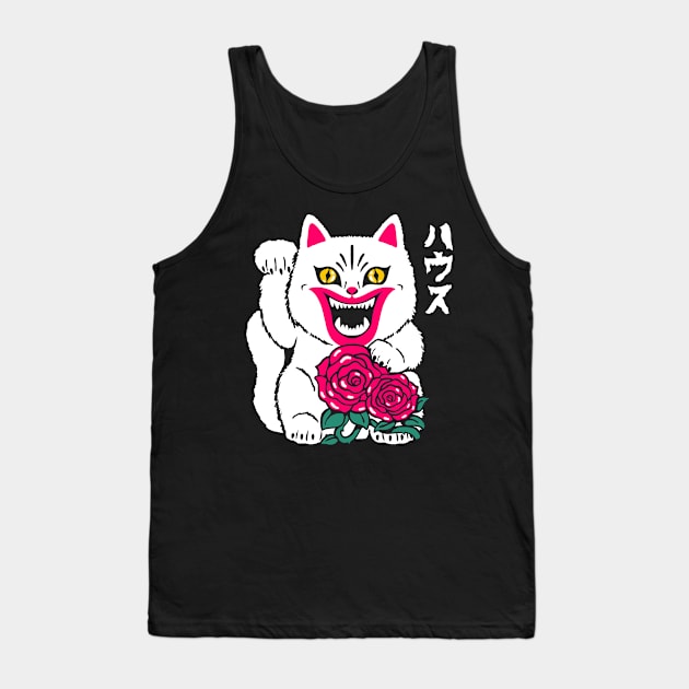 Lucky Hausu Tank Top by demonigote